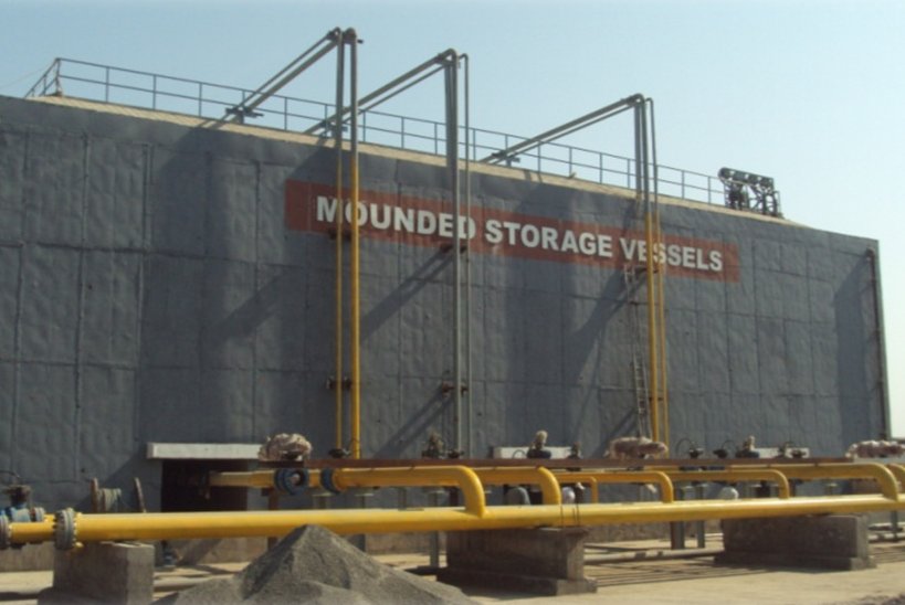Mounded Storage Vessels